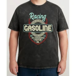 Bigdude Acid Wash Gasoline Print T-Shirt Washed Black 9 Bigdude Acid Wash Gasoline Print T-Shirt Washed Black -Big Dude Clothing Shop 0156d7b6 life1 us24ts91 88 washedblack