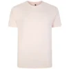 Bigdude Plain Crew Neck T-Shirt Pale Pink