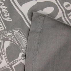 Bigdude Vintage Iron Print T-Shirt Grey 7 Bigdude Vintage Iron Print T-Shirt Grey -Big Dude Clothing Shop 0459c4e3 508dc5d4 2