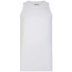 Bigdude 5 Pack Plain Vests Multi Tall -Big Dude Clothing Shop 06a49fca e3bec21c 21493a43 bdv01 white 1
