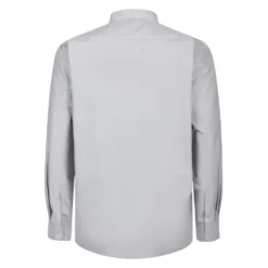 Bigdude Oxford Long Sleeve Shirt Grey 3 Bigdude Oxford Long Sleeve Shirt Grey -Big Dude Clothing Shop 0a9cd9ab us25ls01 03 2