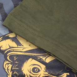 Bigdude Pirate Monkey Print T-Shirt Khaki -Big Dude Clothing Shop 0b25d739 86a08895 2