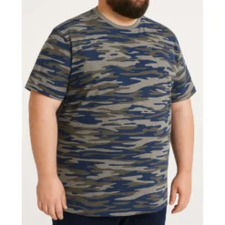 Bigdude Camo T-Shirt Khaki -Big Dude Clothing Shop 0ccfd606 life2 us24ts54 11 khaki