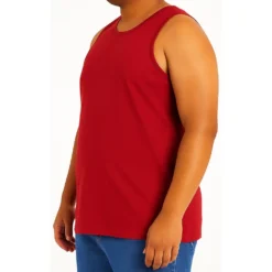 Bigdude Plain Vest Pepper Red -Big Dude Clothing Shop 0daf9a5d life2 usv01 47 pepperred
