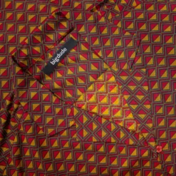 Bigdude Diamonds Viscose Relaxed Collar Shirt Mustard -Big Dude Clothing Shop 0dd394e3 img 1072