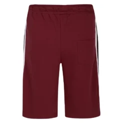Bigdude Contrast Tape Loop Back Shorts Burgundy -Big Dude Clothing Shop 13431781 919dba39 bd25sh31 10 3