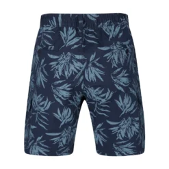 Bigdude Leaf Print Cargo Shorts Blue 8 Bigdude Leaf Print Cargo Shorts Blue -Big Dude Clothing Shop 1abeba59 bd25sh08 20 3