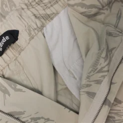 Bigdude Leaf Print Cargo Shorts Stone 10 Bigdude Leaf Print Cargo Shorts Stone -Big Dude Clothing Shop 1ca7e122 closeup2 us25sh08 37 stone