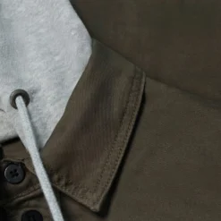 Bigdude Overshirt With Hood Olive -Big Dude Clothing Shop 1cdf3987 8f4e059a 1