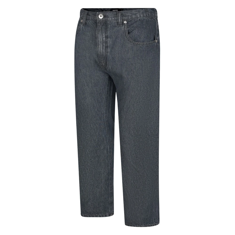 Bigdude Regular Fit Jeans Grey Wash 2 Bigdude Regular Fit Jeans Grey Wash - Image 2