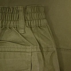 Bigdude Elasticated Waist Cargo Trousers Dark Khaki -Big Dude Clothing Shop 1e8ff342 bd19tr01203