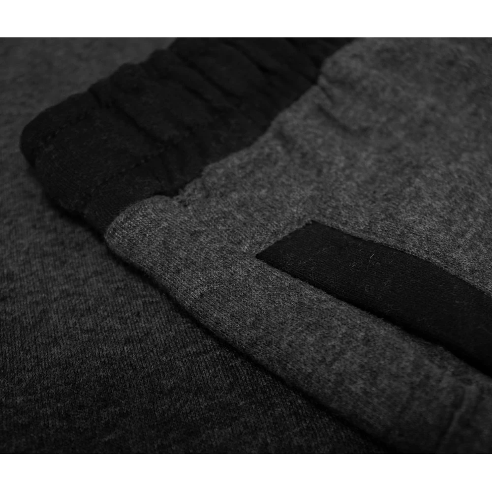 Bigdude Contrast Sweat Shorts Charcoal Marl 8 Bigdude Contrast Sweat Shorts Charcoal Marl - Image 8