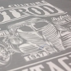 Bigdude Vintage Iron Print T-Shirt Grey 8 Bigdude Vintage Iron Print T-Shirt Grey -Big Dude Clothing Shop 21588730 e4498d8c 3