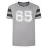 Bigdude Varsity T-Shirt Grey/Charcoal