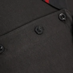 Bigdude Pique Polo With Chunky Tipping Charcoal -Big Dude Clothing Shop 2548d0b8 closeup2 us25p05 07 charcoal