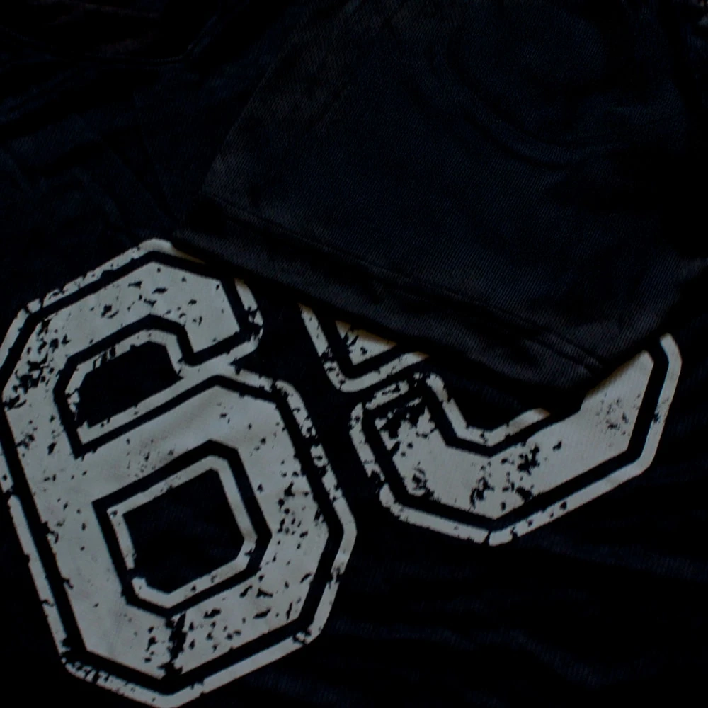 Bigdude Print Hockey Jersey Black 4 Bigdude Print Hockey Jersey Black - Image 4