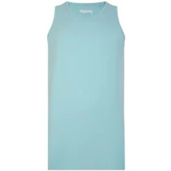 Bigdude Plain Vest Turquoise -Big Dude Clothing Shop 33671eaf bdv01 turquoise 1