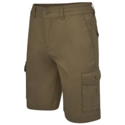 Bigdude Elasticated Waist Cargo Shorts Khaki -Big Dude Clothing Shop 34971240 46fff328 2