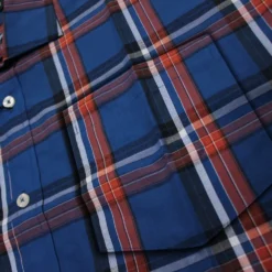 Bigdude Short Sleeve Check Shirt Blue 11 Bigdude Short Sleeve Check Shirt Blue -Big Dude Clothing Shop 349efd5e 082b9064 2