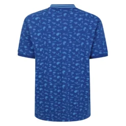 Bigdude Palm Tree Polo Deep Blue -Big Dude Clothing Shop 378b7bfb bd25p07 66 2