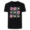 Bigdude Donut Print T-Shirt Black