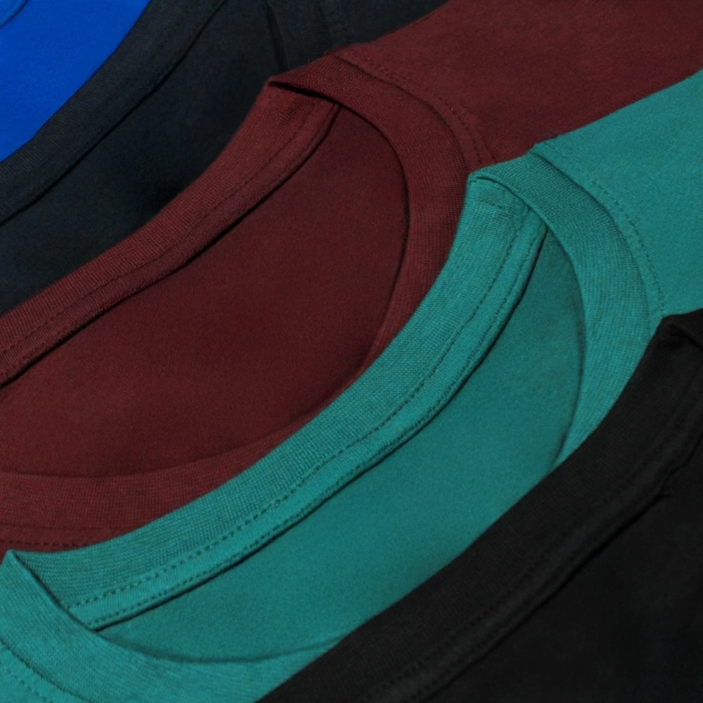 Bigdude 5 Pack Plain T-Shirts 7 Bigdude 5 Pack Plain T-Shirts - Image 7