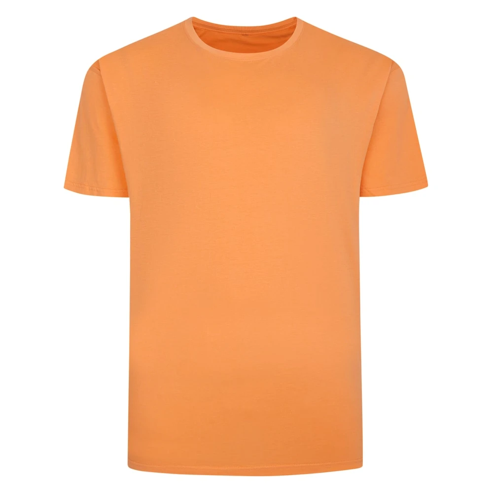 Bigdude 4 Pack Plain T-Shirts Multi 8 Bigdude 4 Pack Plain T-Shirts Multi - Image 8