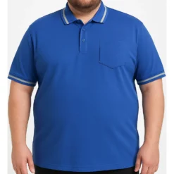 Bigdude Performance Polo Deep Blue -Big Dude Clothing Shop 3ff58da5 life1 bd25p21 66 deepblue