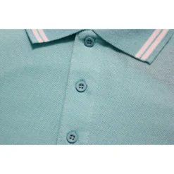 Bigdude Tipped Polo Shirt Turquoise -Big Dude Clothing Shop 4094f616 bd20tp01 06 turquoise 1