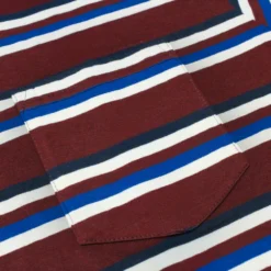 Bigdude Stripe T-Shirt Burgundy -Big Dude Clothing Shop 42c06126 22ba848c 3