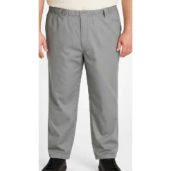 Bigdude Elasticated Waist Every Day Trousers Steel Grey -Big Dude Clothing Shop 449c886b life1 us24tr04 03 steelgrey