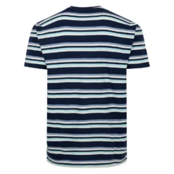 Bigdude Stripe T-Shirt Navy -Big Dude Clothing Shop 45cbcfdf bd24ts77 02 2