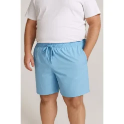 Bigdude Pull On Shorts Blue -Big Dude Clothing Shop 466c4da1 life1 us25sh07 20 blue