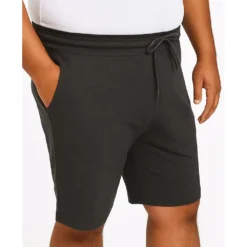 Bigdude Loop Back Jogger Shorts Charcoal -Big Dude Clothing Shop 4c3c6800 life2 us20lsh01 07 charcoal
