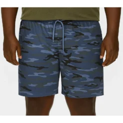 Bigdude Camo Loop Back Shorts Navy -Big Dude Clothing Shop 4c58f3b8 life1 bd25sh25 02 navy