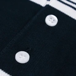 Bigdude Rugby Striped Pique Polo Navy 8 Bigdude Rugby Striped Pique Polo Navy -Big Dude Clothing Shop 4c8c1b46 cc2205e3 2