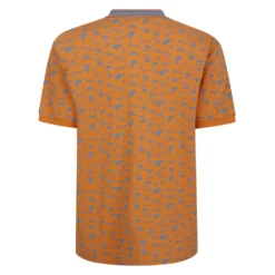 Bigdude Palm Tree Polo Apricot -Big Dude Clothing Shop 4d4b91e2 bd25p07 110 2