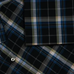 Bigdude Short Sleeve Check Shirt Black -Big Dude Clothing Shop 4fa83029 3974ae64 2