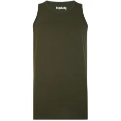 Bigdude Plain Vest Olive 12 Bigdude Plain Vest Olive -Big Dude Clothing Shop 524718cd bdv01 08 1