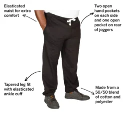 Bigdude Basic Joggers Black -Big Dude Clothing Shop 550e6bb1 03e39eb1 027