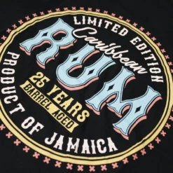 Bigdude Caribbean Rum Print T-Shirt Black -Big Dude Clothing Shop 55fb205c dd109923 2