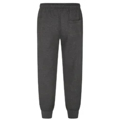 Bigdude Basic Cuffed Joggers Twin Pack Black/Charcoal -Big Dude Clothing Shop 5b29d66b bd23j10 char back