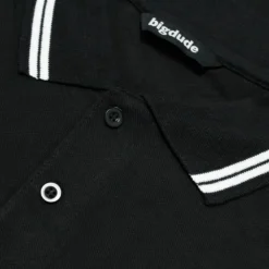 Bigdude Tipped Polo Shirt Black 10 Bigdude Tipped Polo Shirt Black -Big Dude Clothing Shop 5caf8330 26acdc36 2