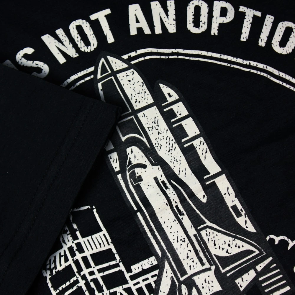 Bigdude Space Adventure Print T-Shirt Black 3 Bigdude Space Adventure Print T-Shirt Black - Image 3