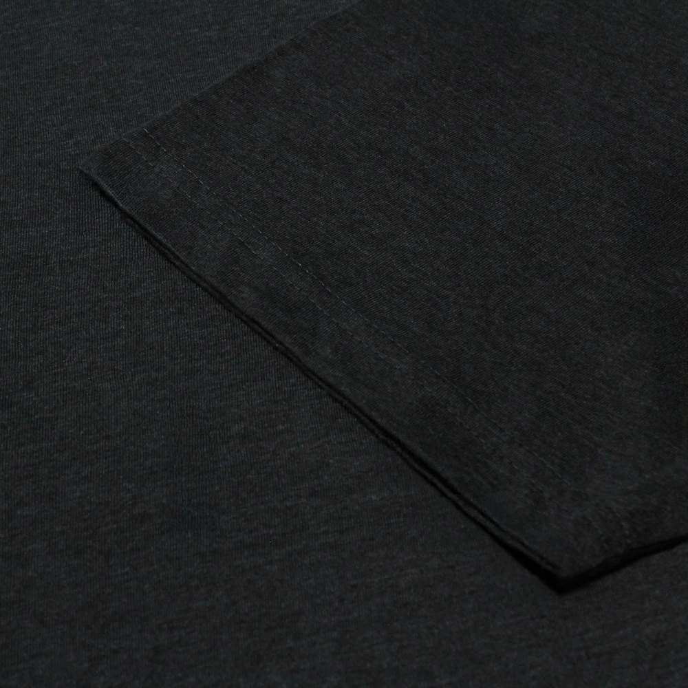 Bigdude 3 Pack Plain T-Shirts Black 4 Bigdude 3 Pack Plain T-Shirts Black - Image 4