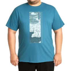 Bigdude Japanese Graphic Print T-Shirt Petrol 11 Bigdude Japanese Graphic Print T-Shirt Petrol -Big Dude Clothing Shop 67ce5dc6 02e8f760 life1 bdt85ts09 61 petrol