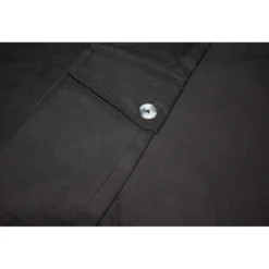 Bigdude Elasticated Waist Cargo Trousers Black -Big Dude Clothing Shop 6820575d bd19tr01 01 black 2