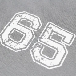 Bigdude 65 Varsity Shorts Grey/Charcoal -Big Dude Clothing Shop 6a336553 closeup3 bd25sh26 03 grey