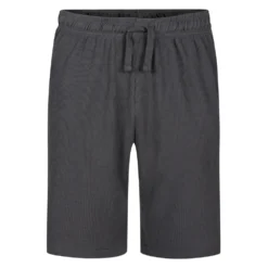 Bigdude Waffle Lounge Shorts Charcoal