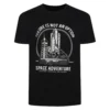 Bigdude Space Adventure Print T-Shirt Black